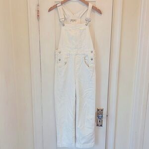 White Denim Overalls 🤍